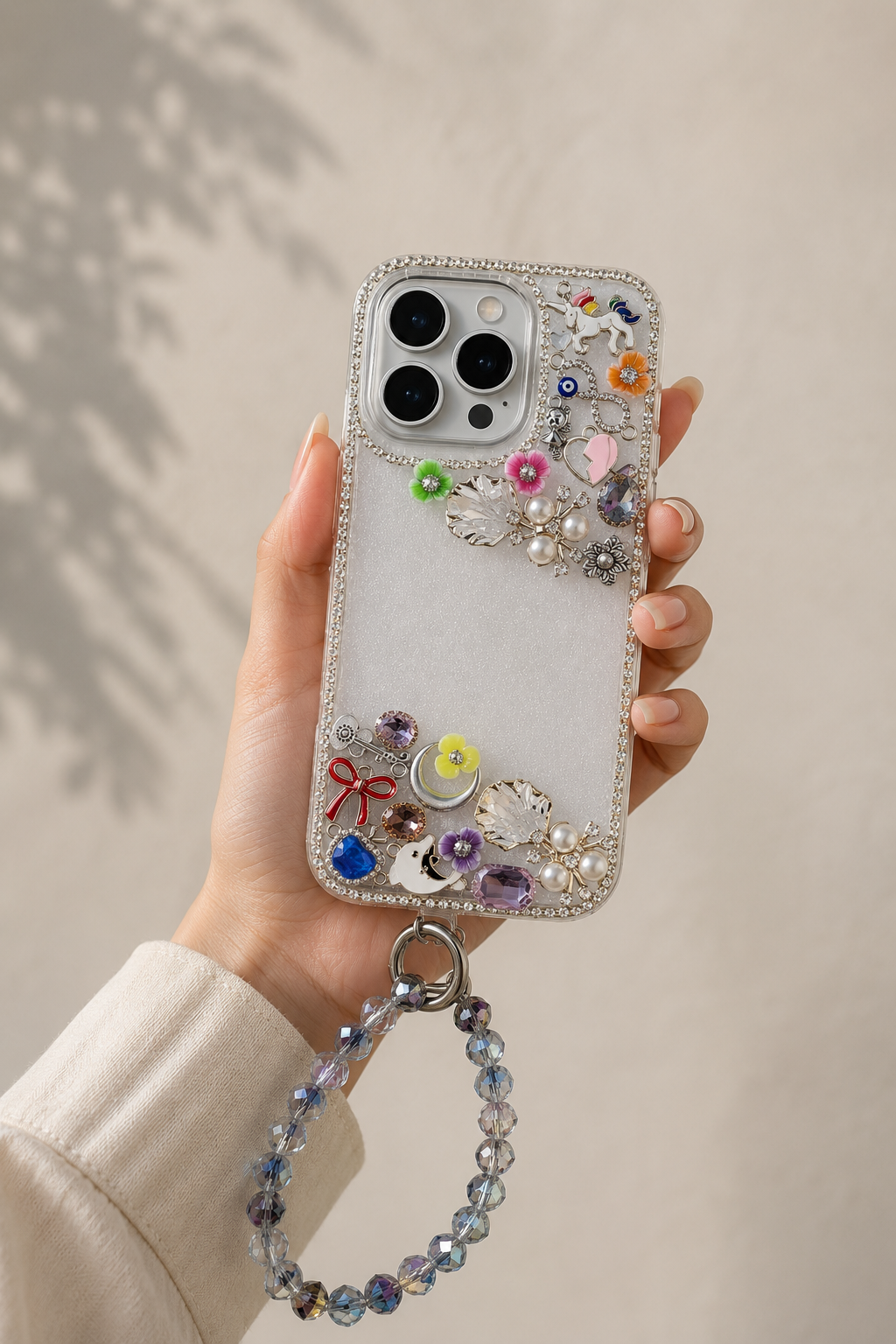 Premium Sparkle Crystal Designer Mobile Cover