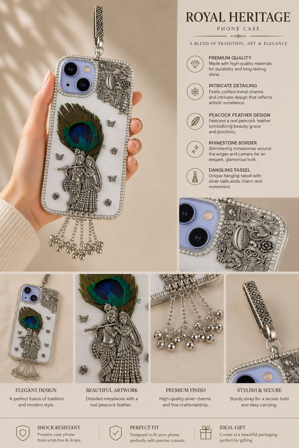 Radha Krishna Divine Case